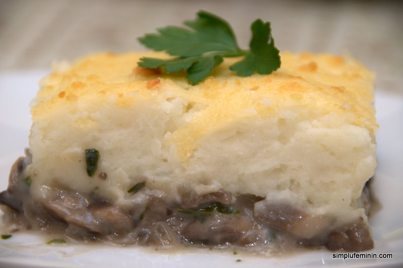 shepherd's pie, vegetariana